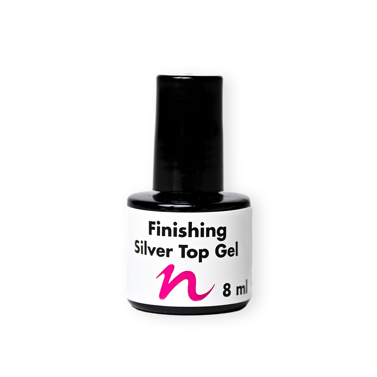 Finishing Top Gel - Silver Glitter ohne Schwitzschicht